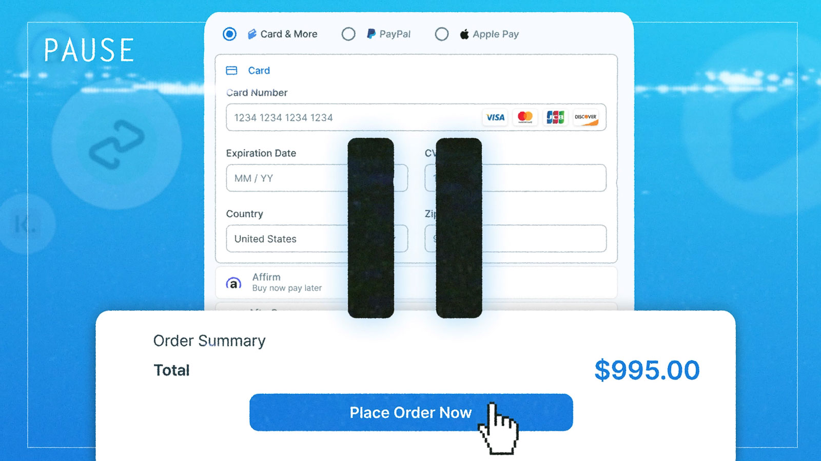 Still frame from Buy Now Pay Later Feature Announcement