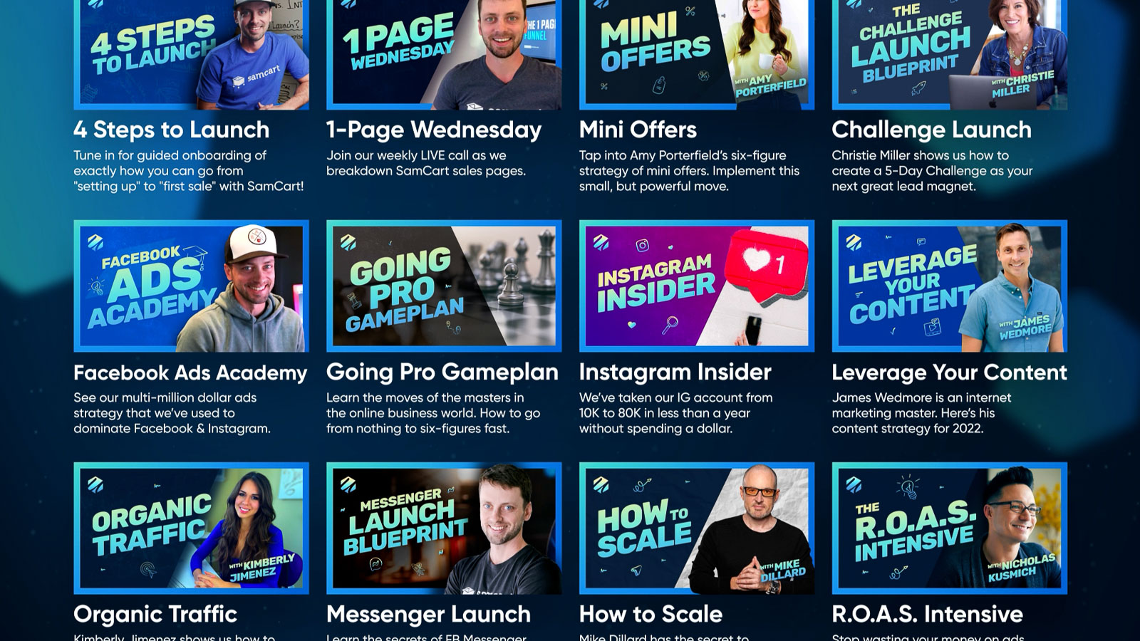 Still frame from CreatorU Keynote 2022