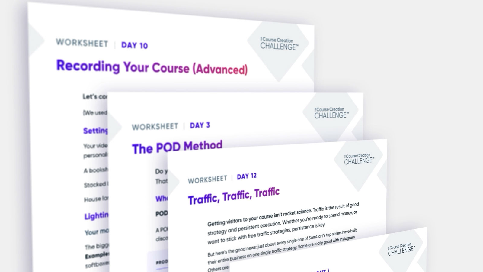 Still frame from CreatorU Launch Trailer