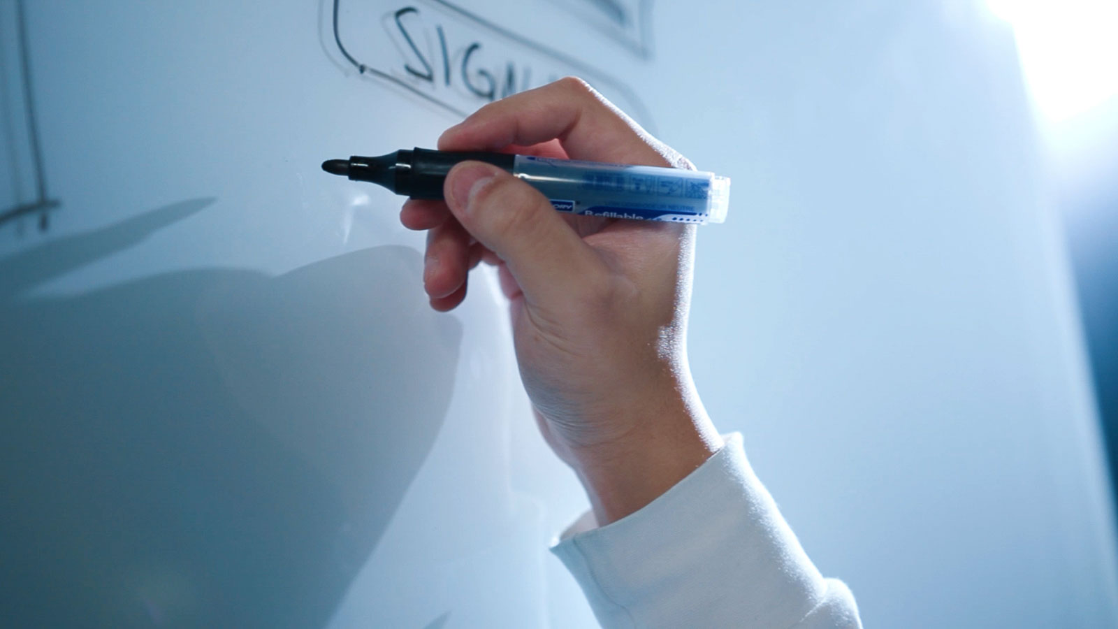 Still frame from SamCart Course Hype Trailer